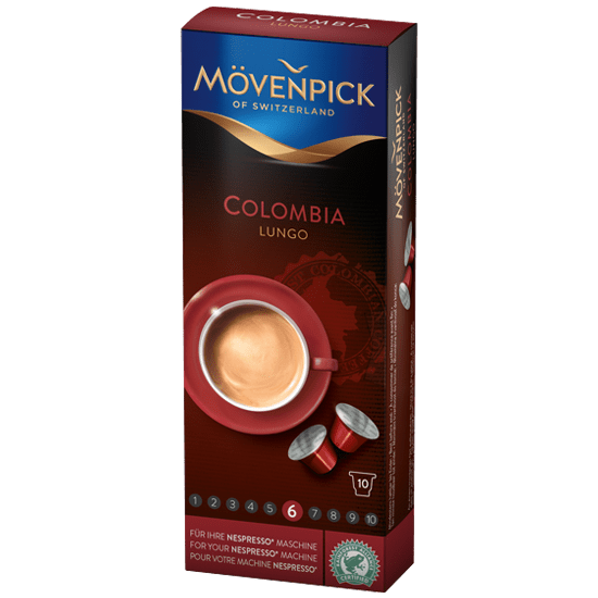 Kaffekapsler Mövenpick Columbia Lungo